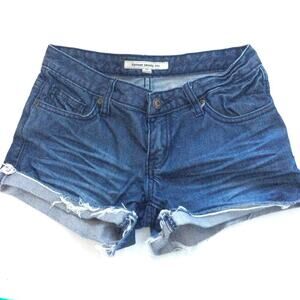 DENIM CUTOFF SHORTS 100% COTTON